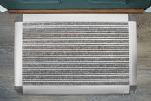 Lade das Bild in den Galerie-Viewer, Fußabtreter »Homeline Classic« GRAU – Aluminiumprofil mit Rips
